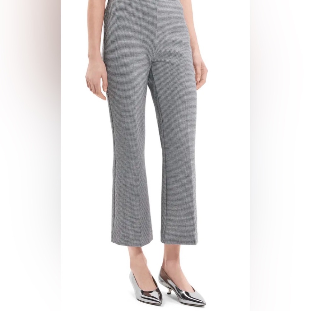 Theory Gray Straight Leg Women's Pants